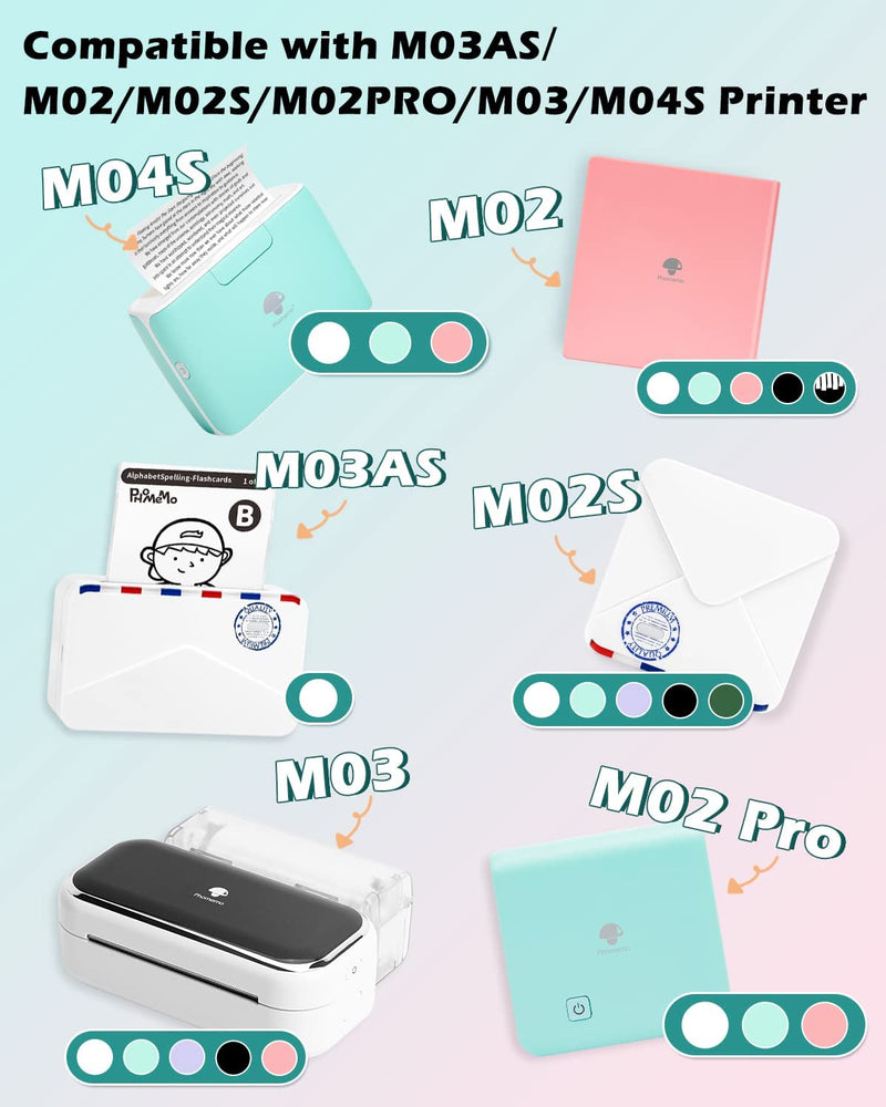 Phomemo Golden Self-Adhesive Thermal Paper, Glossy Printable Sticker Paper Label for Phomemo M02/M02 Pro/M02S/P2S/M03/M04S Mini Sticker Printer, 50Mm X 3.5M, Diameter 28Mm, 3-Rolls
