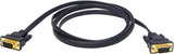 Dtech Thin Computer Monitor VGA Cable 6Ft Standard 15 Pin Connector Male to Male VGA Cord Flat Wire for Desktop (6 Feet, Black)