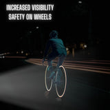 Customtaylor33 Special Edition Hot Pink High Intensity Grade Reflective Copyrighted Safety Rim Tapes - (Must Select Your Rim Size) (29" (TIRE Size, for Bicycles/Ebikes))