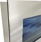 Aa-Skyline Bsilver 2.0 Wall-Mounted Aquarium in Brushed Silver Finish