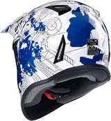 GLX GX623 Youth Atv/Dirt Bike Helmet Combo - Modern, Medium - DOT
