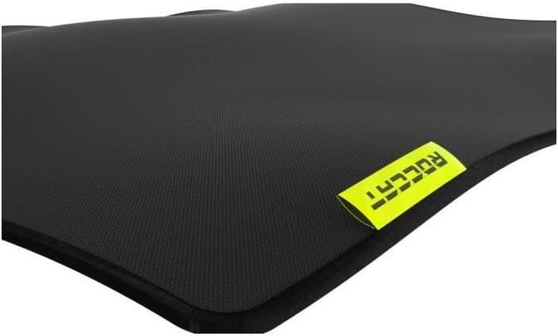 ROCCAT Sense Pro XXL PC Gaming Mousepad, Non Slip Rubber Back, Speed Military-Grade Fabric with Low-Profile Stitched Edges, Durable Computer Desk Mat, XXL, Rectangle, Black