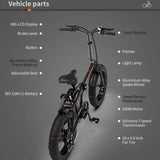20-In Adult Unisex E-Bike