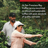 San Francisco Bay Compostable Coffee Pods - Jamaica Blue Mountain Blend (80 Ct) K Cup Compatible Including Keurig 2.0, Medium Roast