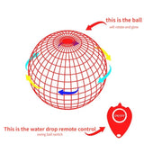Flying Ball Boomerang Fly Magic with LED Lights Drone Hover Ball Fly Nova Orb Flying Spinner Fidget Toys Children Family Gifts