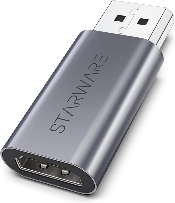 STARWARE Passive Adapter Compatible with Displayport Source Devices[Not for Hub]