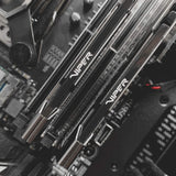 Patriot Viper Steel DDR4 RAM 16GB (2X8GB) 3200Mhz CL16 1.35V UDIMM Desktop Gaming Memory Kit Compatible with XMP - PVS416G320C6K