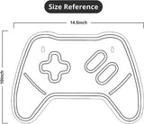 Lumoonosity Game Controller LED Neon Sign - Gamepad Shaped Light for Gamers and Streamers - Gaming Console Night Light with On/Off Switch for Bedroom and Game Room Decor