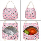 Abshoo Lightweight Cute Panda Backpacks for Girls School Backpacks with Lunch Bag (Panda Pink Set)