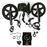 Bafang M315 G340.500.C Center Crank Motor BBS 02 36V 500W 48V 750W Mid Drive Motor Electric Bicycle E Bike Conversion Kit