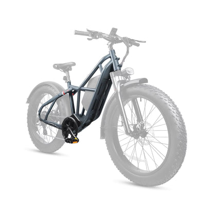 Wholesale High Quality Grey Green Aluminum Alloy Electric Bike Frame Electric Mountain Road City Bicycle/Women Men Ebike Frame