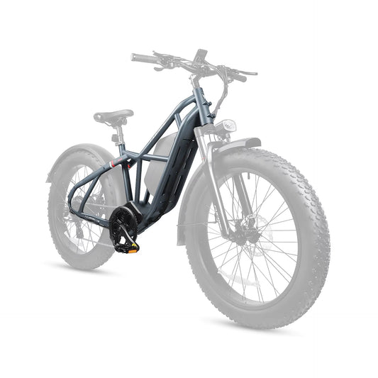 Wholesale High Quality Grey Green Aluminum Alloy Electric Bike Frame Electric Mountain Road City Bicycle/Women Men Ebike Frame