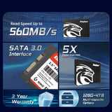 SSD Drive HDD 2.5 Hard Disk SSD 120GB 240GB 1TB 512GB 128GB 256GB HD SATA 4TB Disk Internal Hard Drive for Laptop PC