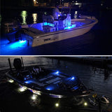 Boaton LED Night Fishing Lights - Courtesy, Deck, Navigation Lights for Boats (Blue)