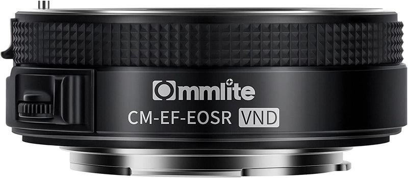Commlite CM-EF-EOSR VND AF Lens Adapter with Drop-In Variable ND Filter,Compatible with Canon EF/EF S Mount Lenses to Canon EOS R/EOS R5/EOS R6/EOS RP RF Series Cameras