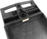 Maxworks 80855 500-Lb Utility Service PP Cart with Two Trays and Wheels 30 Inch X 16 Inch Overall Dimensions