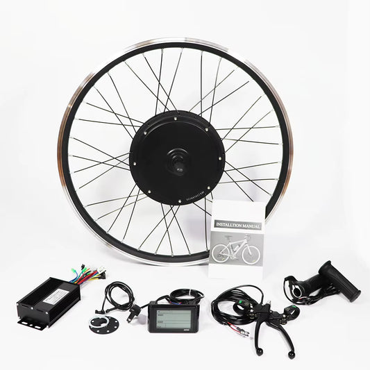 1000W 1500W 2000W Hub Ebike Kit 48V Ebike Battery Kit Electric Bicycle Kit
