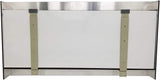 Aa-Skyline Bsilver 2.0 Wall-Mounted Aquarium in Brushed Silver Finish