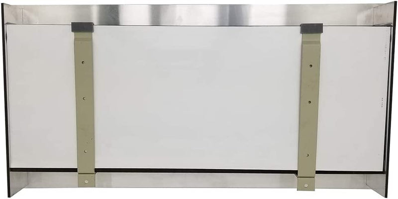 Aa-Skyline Bsilver 2.0 Wall-Mounted Aquarium in Brushed Silver Finish