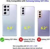 JIAXIUFEN Galaxy S21 Ultra Case Gold Electroplated Glitter Marble Slim Shockproof TPU Soft Rubber Silicone Cover Phone Case for Samsung Galaxy S21 Ultra 5G 6.8 Inch 2021 Purple Blue