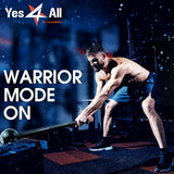 Yes4All Steel Mace Bell for Strength Training - Support Full Body, Muscles, Shoulder, Grips & Forearms Workouts to Rehabilitation, Stretching 5, 7, 10, 15, 20, 25, 30Lb for Woman & Man