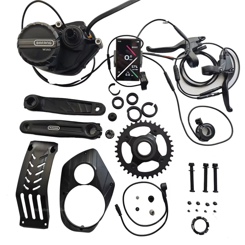 Bafang 8Fun M560 Drive System G5300.250/500/750.C 48V 500W Torque Sensor Mid Drive Motor Electric Bicycle E Bike Conversion Kit