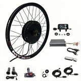 72V 4000W 26/27.5/29 Inches MTX39 135Mm Dropout Ebike Rear Wheel Conversion Kits 80A Controller UKC1 Display