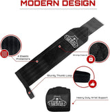 Bear Grips Wrist Wraps for Weightlifting | Weight Lifting Wrist Straps for Weightlifting | Extra Strength Gym Wrist Wraps | Two Wrist Wrap per Pack | 12” & 18” | Lifting Wrist Wraps for Men & Women