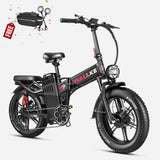Wallke H9 AWD | 3200W Folding Ebike 60/82Ah Battery