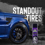 CRI-107-C Tire Shine Untouchable Tire Premuim Dressing Aerosol Gloss Spray for Car Tires, 13 Fl. Oz.