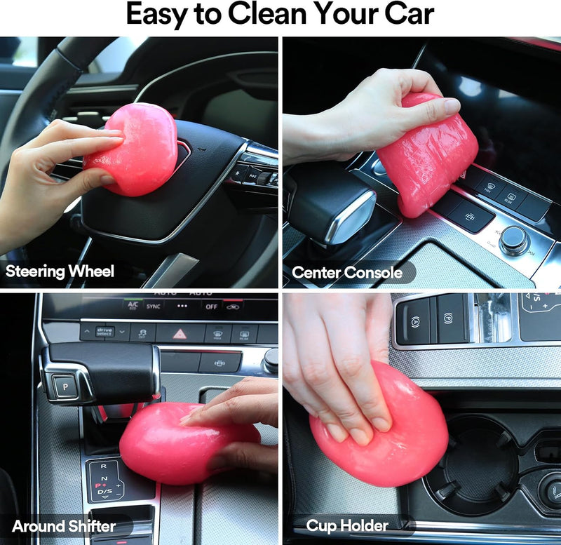 PULIDIKI Universal Cleaning Gel, Electric Spin Scrubber for Cleaning Home, Office, Car