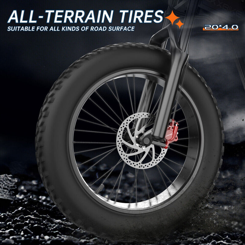 EKX X20 Fat Tire Electric Bike for Adult 2000W 20" Ebikes 48V 35AH 120Km Range