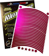 Customtaylor33 Special Edition Hot Pink High Intensity Grade Reflective Copyrighted Safety Rim Tapes - (Must Select Your Rim Size) (29" (TIRE Size, for Bicycles/Ebikes))