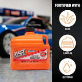 Fast Orange Permatex 25217 Pumice Lotion, Heavy Duty Hand Cleaner, Natural Citrus Scent, Waterless Cleaner for Mechanics, Strong Grease Fighter, 1/2 Gallon, Orange, 64 Fl Oz (Pack of 1)