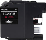 Brother Printer LC203M High Yield Ink Cartridge, Magenta, 550