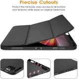 For Funda  Mipad 7 6 Pro 5 11 11.2 Case Redmi Pad SE 11 10.6 8.7 12.1 Auto Wake up & Sleep Silicone Cover Support Charging