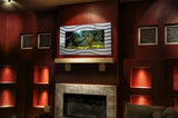 Aa-Skyline Bsilver 2.0 Wall-Mounted Aquarium in Brushed Silver Finish