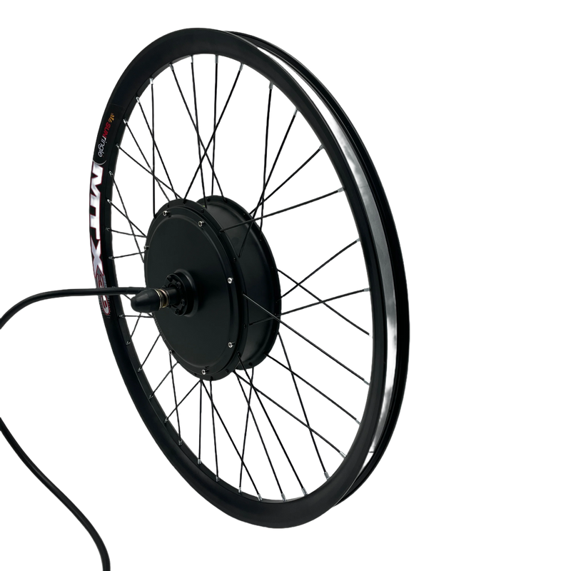 72V 4000W 26/27.5/29 Inches MTX39 135Mm Dropout Ebike Rear Wheel Conversion Kits 80A Controller UKC1 Display
