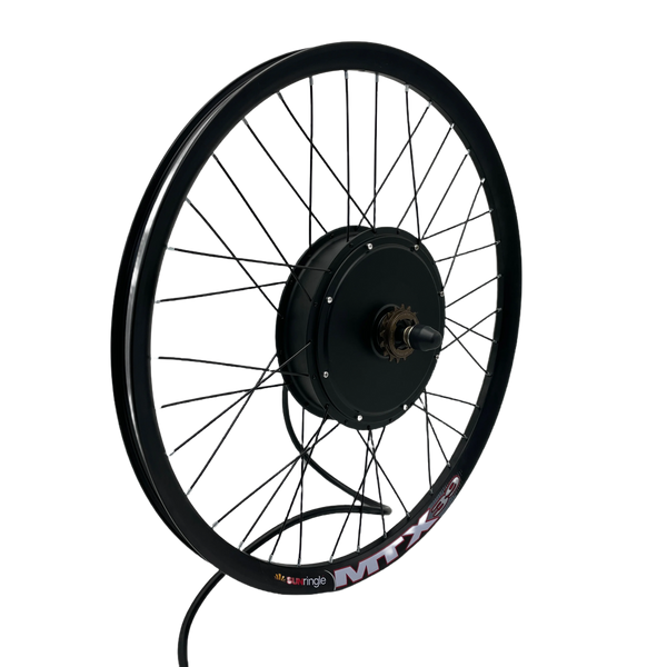 72V 4000W 26/27.5/29 Inches MTX39 135Mm Dropout Ebike Rear Wheel Conversion Kits 80A Controller UKC1 Display