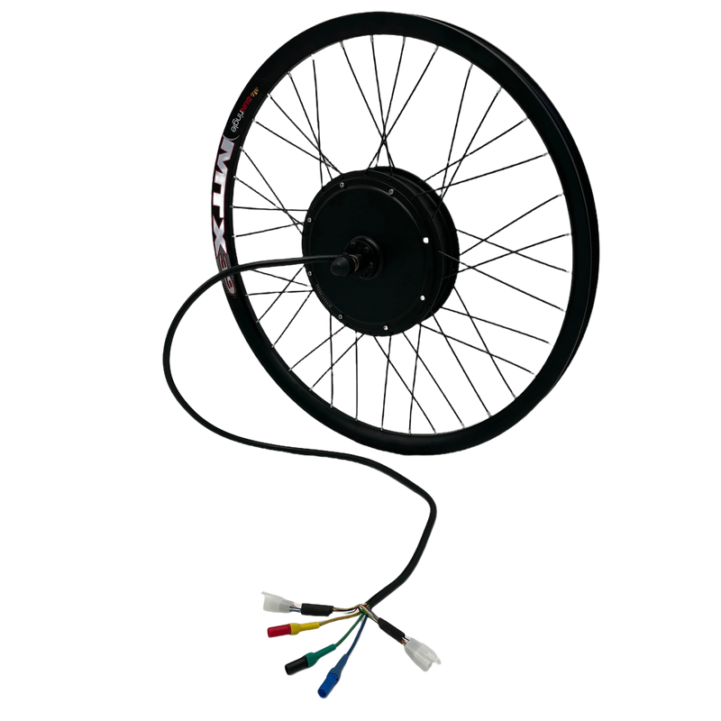 72V 4000W 26/27.5/29 Inches MTX39 135Mm Dropout Ebike Rear Wheel Conversion Kits 80A Controller UKC1 Display