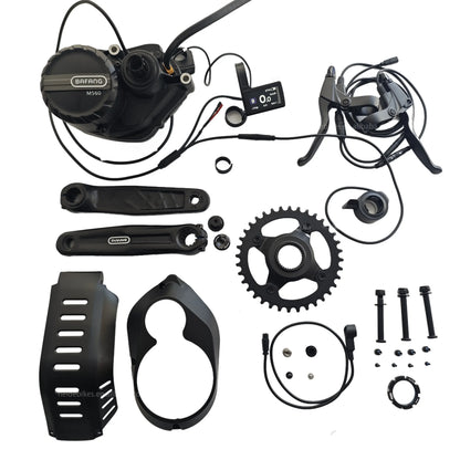 2025 New Release 48V 750W 140Nm Mid Drive Motor Kits with Colorful Display Torque Sensing Bafang Silent M560 Ebike Central Motor