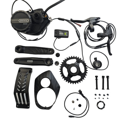 2025 New Release 48V 750W 140Nm Mid Drive Motor Kits with Colorful Display Torque Sensing Bafang Silent M560 Ebike Central Motor