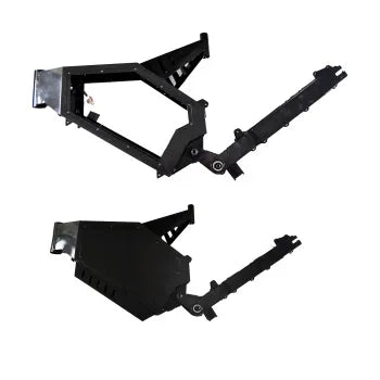 Best Sell Fat Bike Frame Ebike Frame Controller Box Moto Seat China Bicycle Frame for Stealth Bomber Ebike