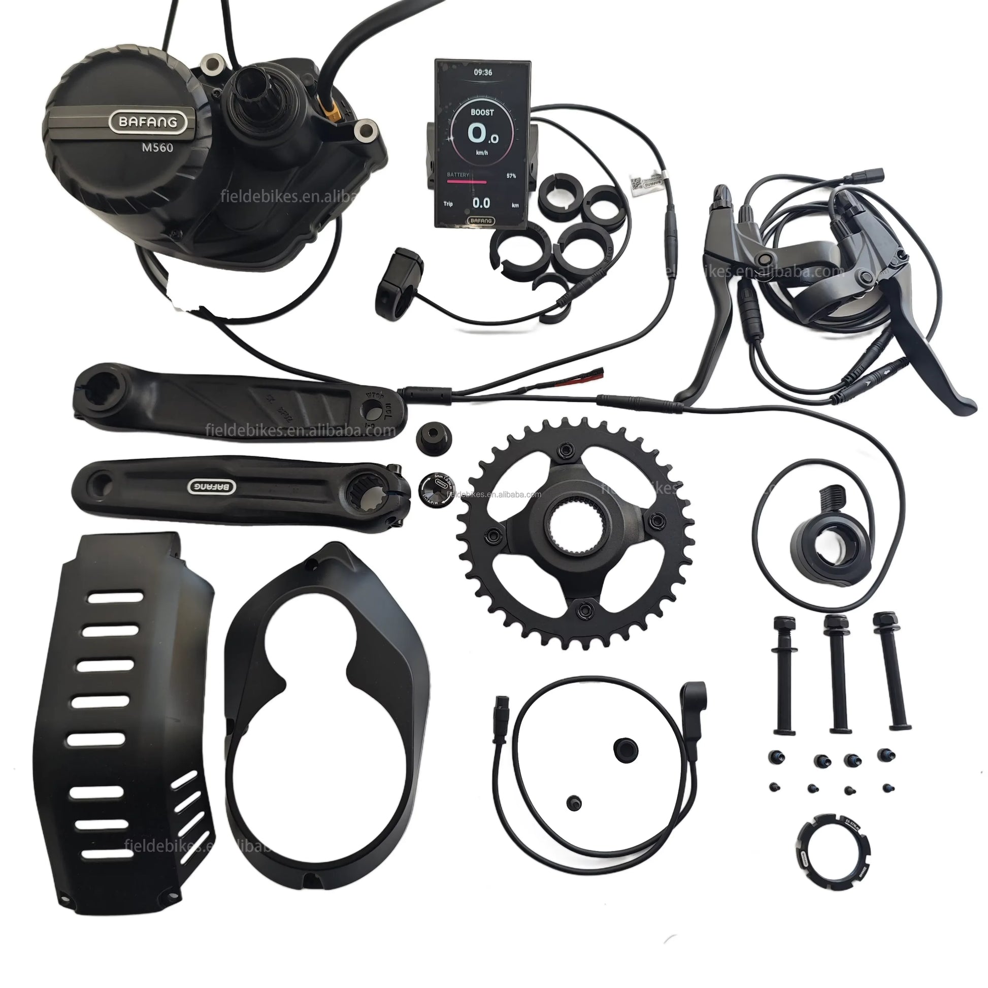 2024 New 140NM Torque Sensor Bafang Newest M560 48V 500W 750W Mid Drive Motor Electric Bike Conversion Kit