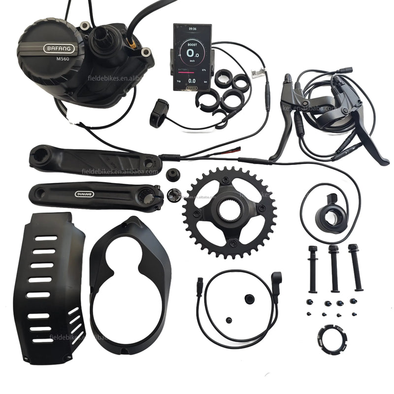 2024 New 140NM Torque Sensor Bafang Newest M560 48V 500W 750W Mid Drive Motor Electric Bike Conversion Kit