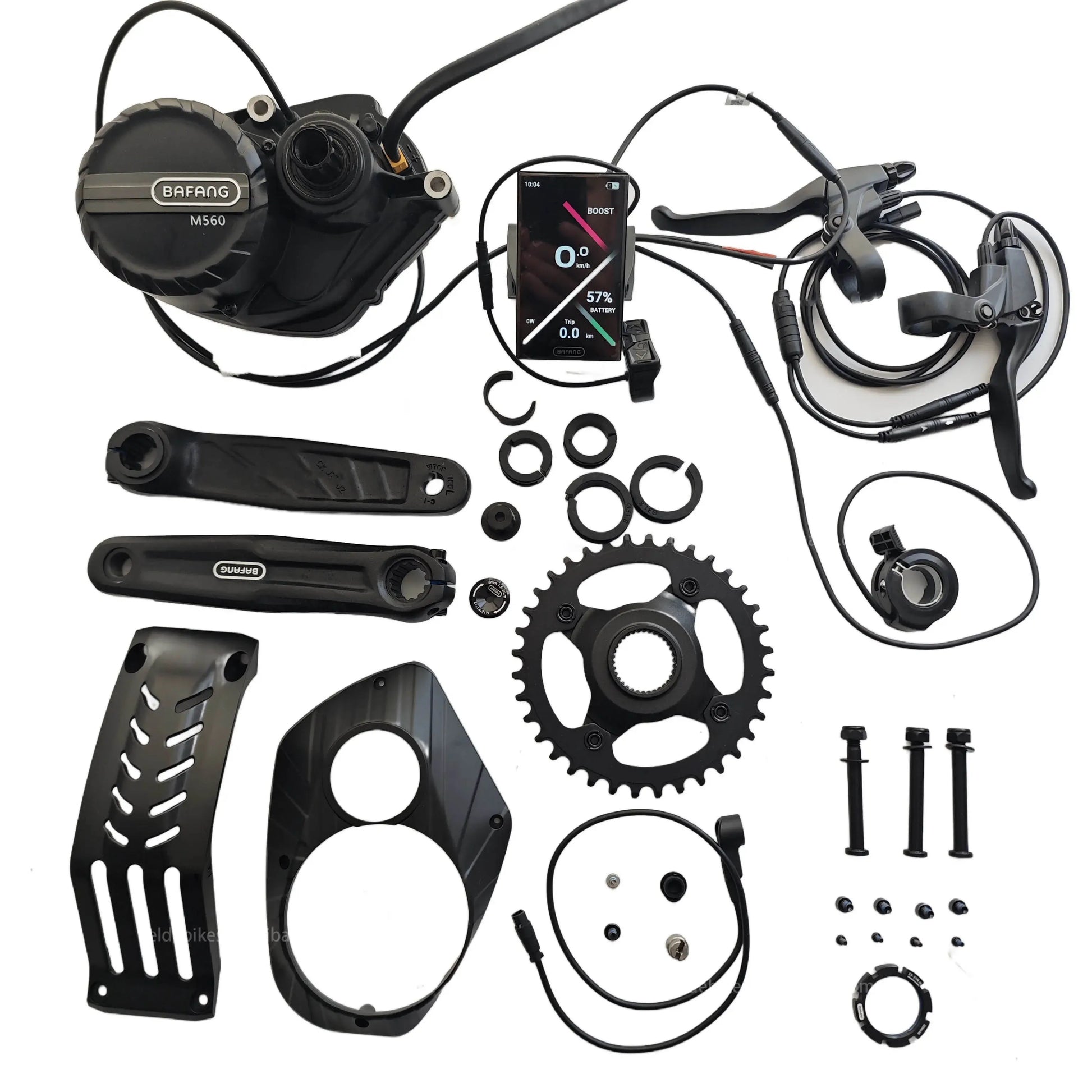 2025 New Release 48V 750W 140Nm Mid Drive Motor Kits with Colorful Display Torque Sensing Bafang Silent M560 Ebike Central Motor