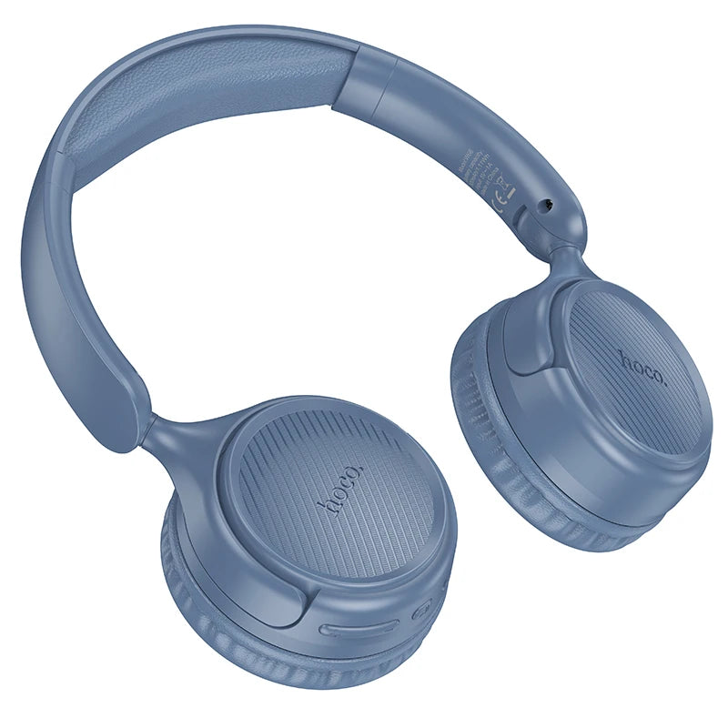 HOCO Wireless Bluetooth 5.4 Headphone Over Ear Music Sports Earbuds HiFi Audio Stereo Foldable Headphones 40MM Drivers with Mic