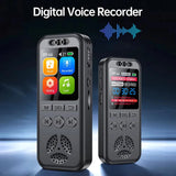 Digital Voice Recorder Professional Noise Reduction Audio Dictaphone Voice Activated Sound Recording MP3 Player Long Time Record