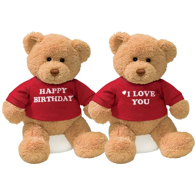 Teddy Bear DIY bear with white Blank Tshirt, 11"