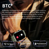 2025 Smartwatches For Women GPS Smart Watch Men 1.95 Inch HD Display GPS & Make/Receive Phone Calls 340mAh Battery Braceletes